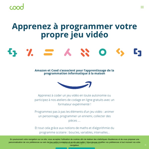 Cood lance avec Amazon un programme gratuit pour apprendre à programmer un jeu vidéo