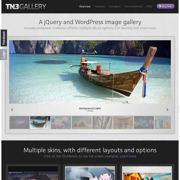 TN3 Gallery – jQuery Image Gallery