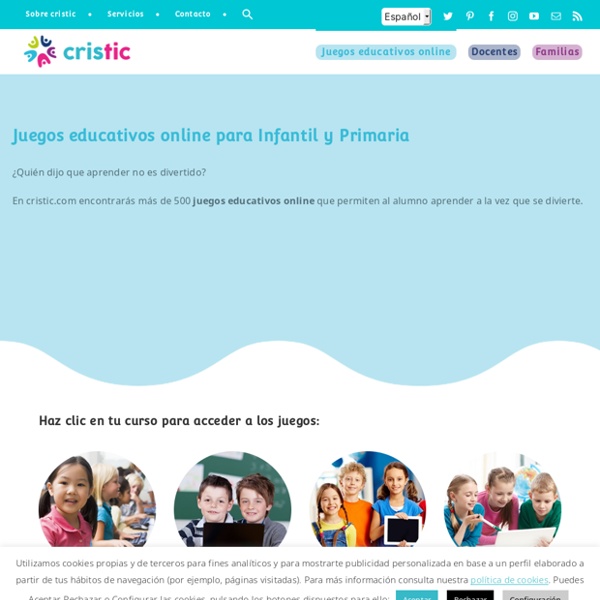 Juegos educativos online para Infantil y Primaria