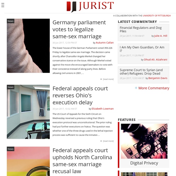 JURIST - Legal News and Research