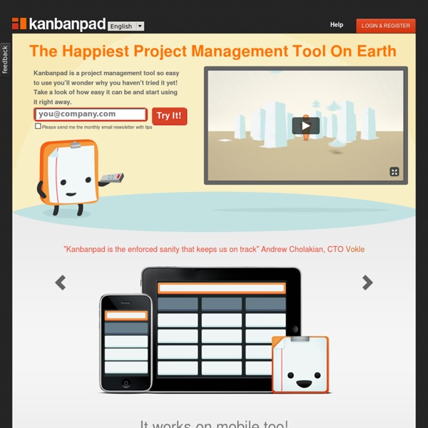 Kanbanpad - Homepage