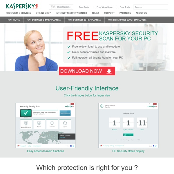 Free Virus Scan - Kaspersky Lab