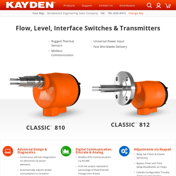 Kayden - Flow, Level & Interface Switches