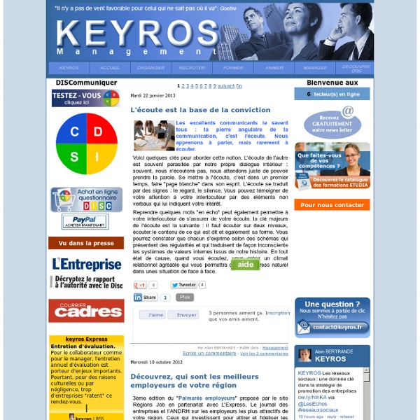KEYROS management