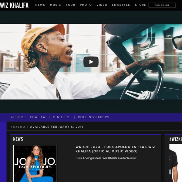 Official Website: Rolling Papers, Roll Up, Music, Photos, Videos, Lyrics, Tour Dates, Community - WizKhalifa.com
