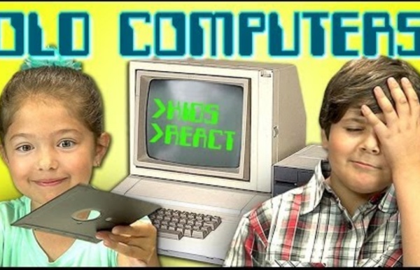 KIDS REACT TO OLD COMPUTERS
