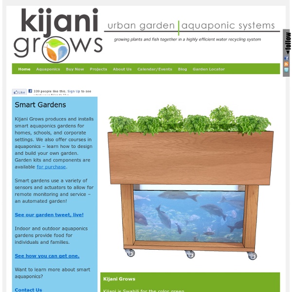 Kijani Grows : Urban Garden Systems
