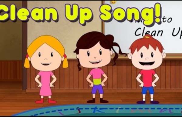 Clean Up Song for Children - Kindergarten and Preschool Song - by ELF Learning