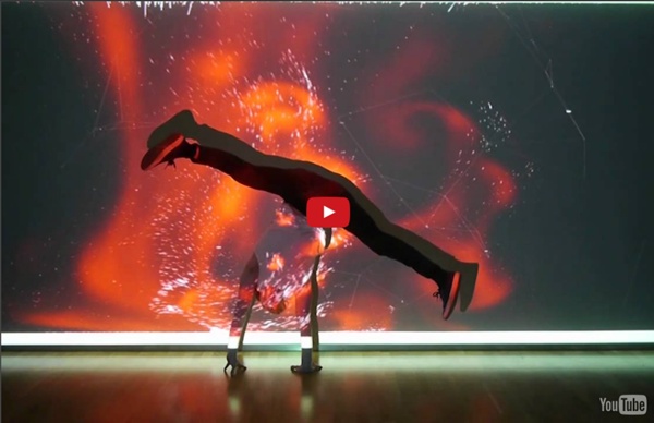 Kinect Projector Dance