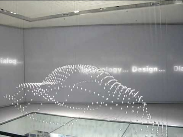 Kinetic sculpture at the BMW Museum (audio swap)