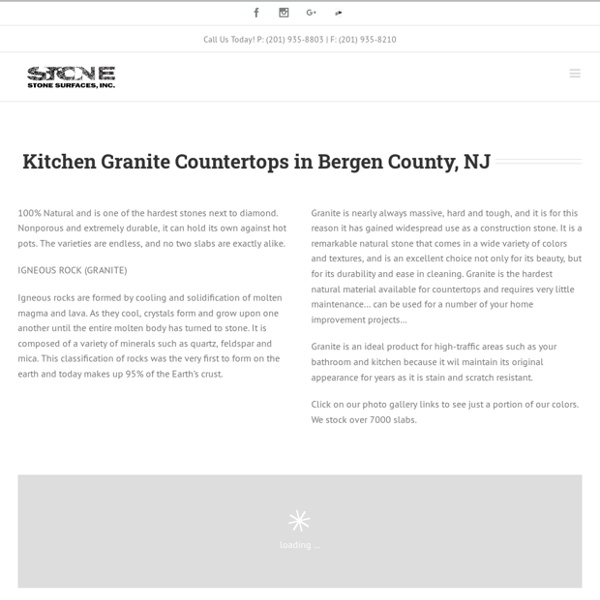 Kitchen Countertops in Bergen County, NJ