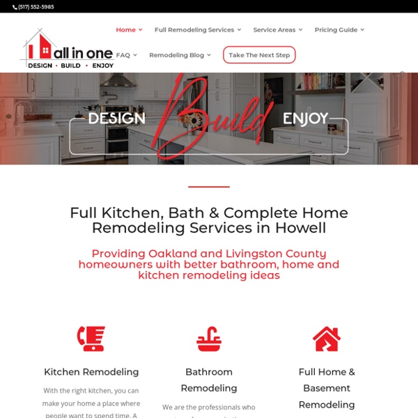 Kitchen Remodeling Services Livingston County MI