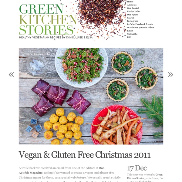 Vegan & Gluten Free Christmas 2011