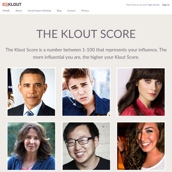Understanding the Influence Metric: What is a Klout Score?