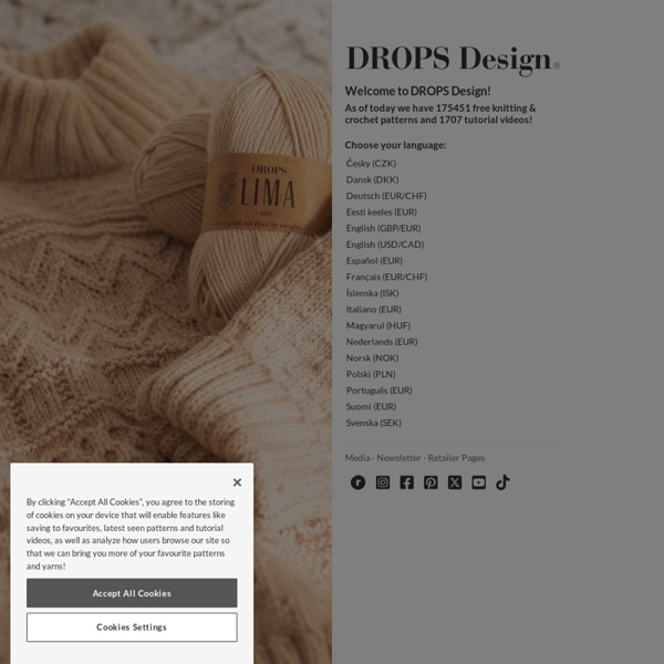 DROPS Design - Knitting patterns, crochet patterns & high quality yarns