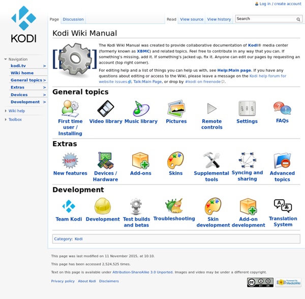 Wiki Main Page - XBMC