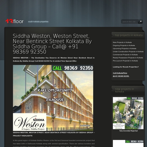 Siddha Weston Weston Street