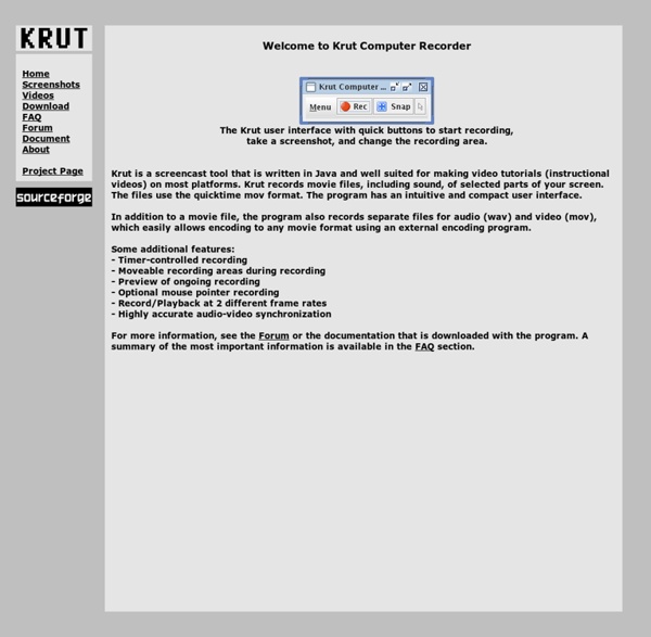 Krut Computer Recorder