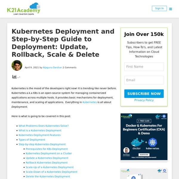 Kubernetes Deployment