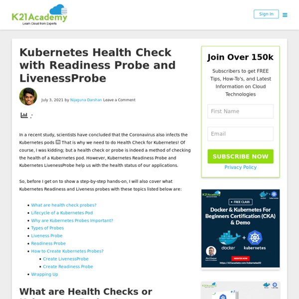 Kubernetes Health Check