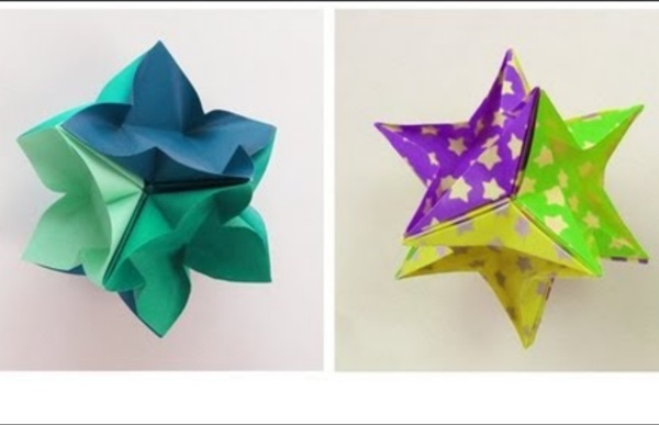 IvaMia Kusudama - Origami Tutorial