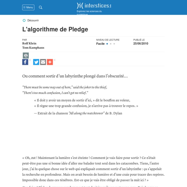 L'algorithme de Pledge