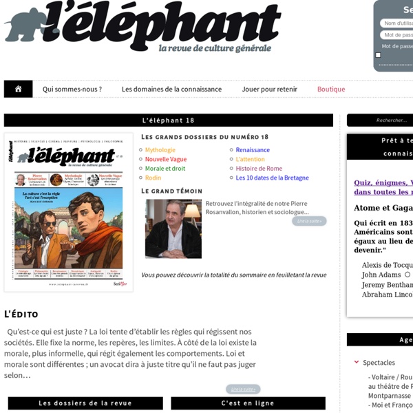 L'Elephant la revue —  