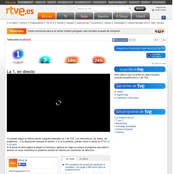En directo - La 1 de TVE - RTVE.es NOGEO