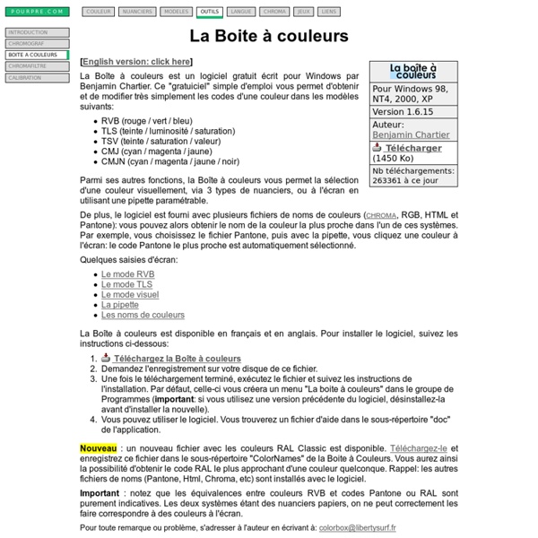 La Boite à couleurs