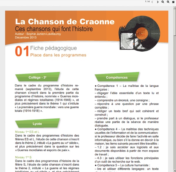 Eduscol.education.fr/chansonsquifontlhistoire/IMG/pdf/la_chanson_de_craonne.pdf