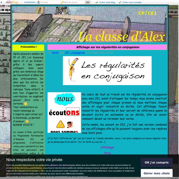 La classe d'Alex - CP/CE1