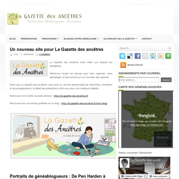 La Gazette des Ancêtres