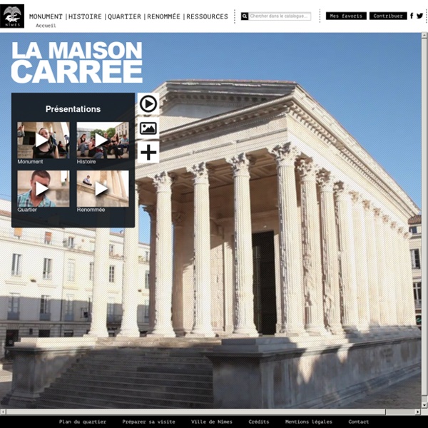 Romanisation culturelle en Gaule : La Maison Carrée - Nîmes