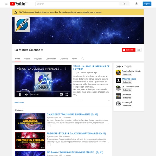 La Minute Science