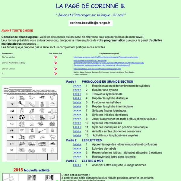 La Page De Corinne B | Pearltrees