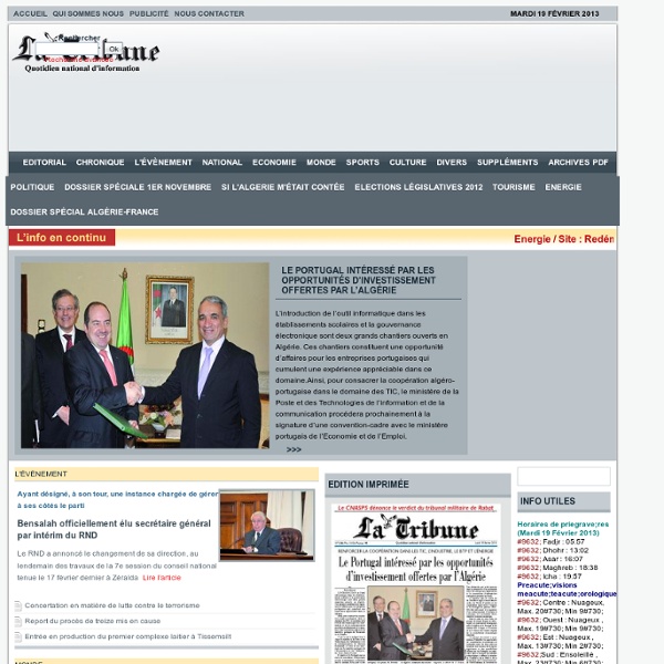 La Tribune Online