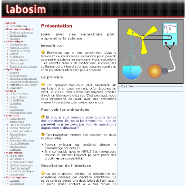 Labosim.net : Présentation