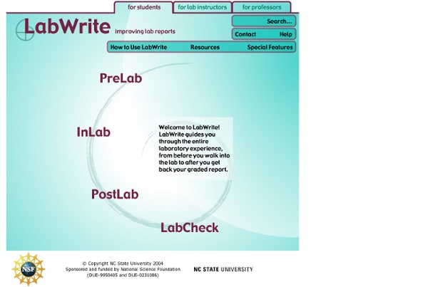 LabWrite for Students