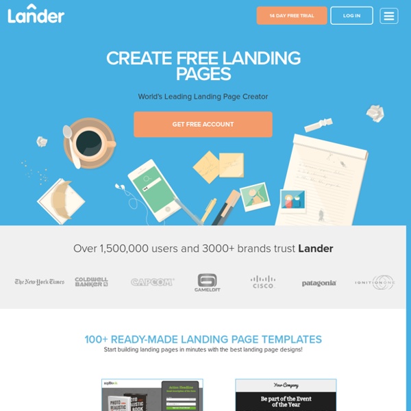 Landing Page: Create, Publish and Optimize for Free