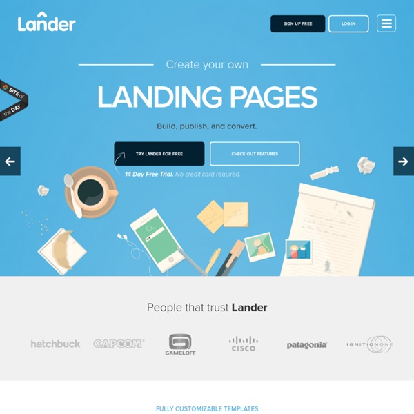 Landing Pages: Create, Publish and Optimize for Free