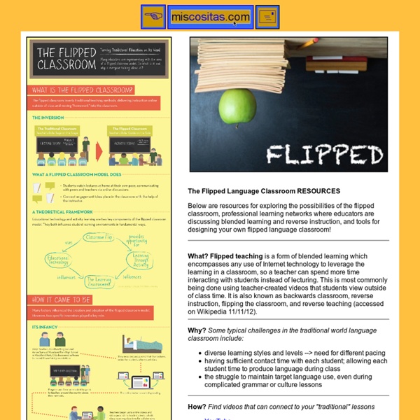 The Flipped Foreign Language Classroom: RESOURCES