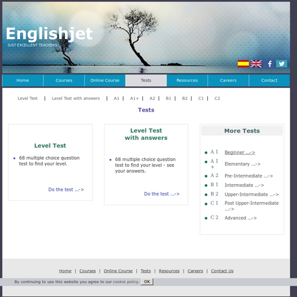 English Language Internet Resources