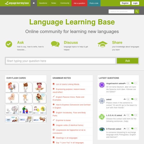 Language Learning Base