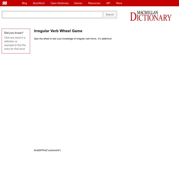 Language Games Macmillan Dictionary Pearltrees