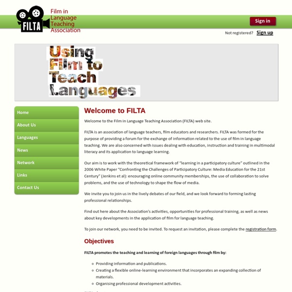FILTA - Film in Language Teaching Association