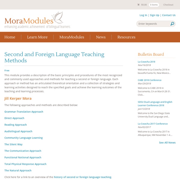 Principles of L2 Teaching Methods and Approaches
