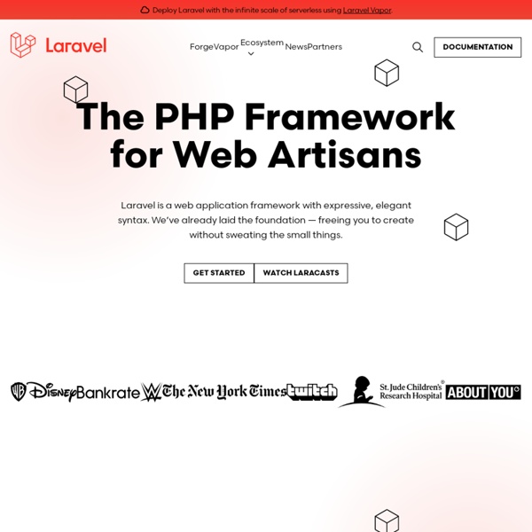 Laravel - A Clean & Classy PHP Framework
