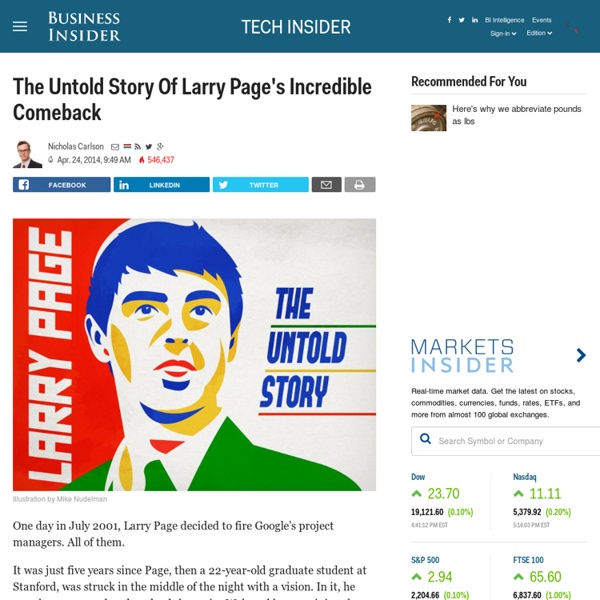 Larry Page: The Untold Story