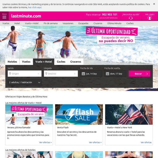 Lastminute.com - Viajes, Hoteles, Vuelos, Vacaciones