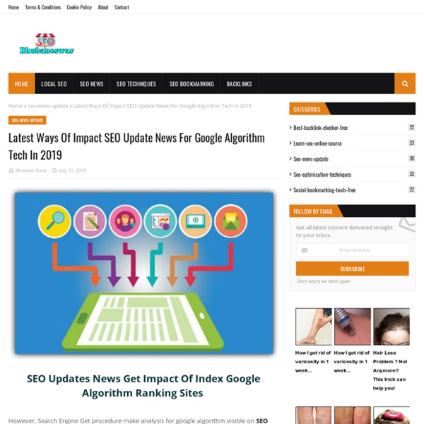 Latest Ways Of Impact SEO Update News For Google Algorithm Tech In 2019